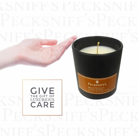 Pecksniff's Magnolia & Ginger Candle 5.29 Oz. With Metal Lid From England - Picture 5 of 5